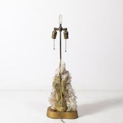 Carole Stupell Mid Century Modernist Sculptural Quartz Crystal Table Lamp by Carole Stupell - 4265733