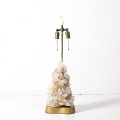 Carole Stupell Mid Century Modernist Sculptural Quartz Crystal Table Lamp by Carole Stupell - 4265738