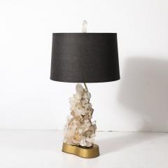 Carole Stupell Mid Century Modernist Sculptural Quartz Crystal Table Lamp by Carole Stupell - 4265739