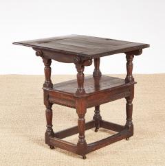 Carolean Oak Metamorphic Table - 4218614
