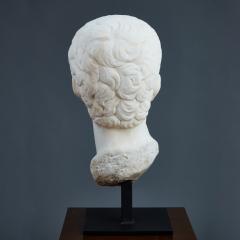 Carrara Marble Bust of Roman Emperor Circa 1820  - 2960179