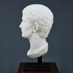 Carrara Marble Bust of Roman Emperor Circa 1820  - 2960180
