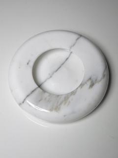 Carrara Marble Centerpiece by Di Rosa and Giusti for Up Up Italy 1970s - 4724115