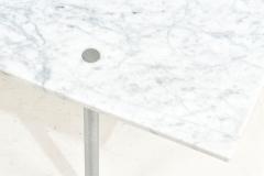 Carrara Marble Dining Table William Ross Douglas for Laverne - 2650246