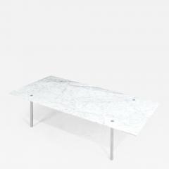 Carrara Marble Dining Table William Ross Douglas for Laverne - 2651770