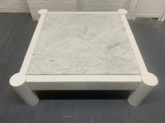 Carrara Marble Top Coffee Table - 1478039