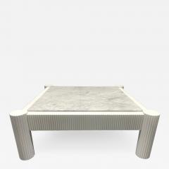 Carrara Marble Top Coffee Table - 1482043