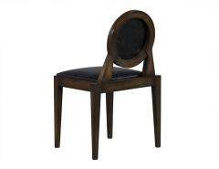 Carrocel Custom Aridis Art Deco Dining Accent Chairs - 1993576