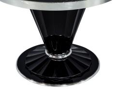 Carrocel Custom Art Deco Style Marble Top Table - 1994690