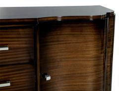 Carrocel Custom Art Deco Style Walnut Sideboard Buffet - 1998193