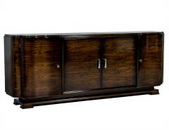 Carrocel Custom Art Deco Style Walnut Sideboard Buffet - 1998196