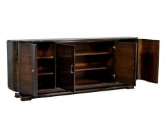 Carrocel Custom Art Deco Style Walnut Sideboard Buffet - 1998197