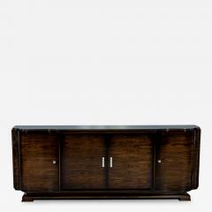 Carrocel Custom Art Deco Style Walnut Sideboard Buffet - 2002290