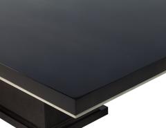 Carrocel Custom Modern Polished Walnut Dining Table - 1997722