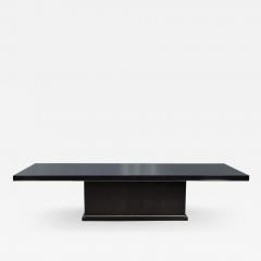 Carrocel Custom Modern Polished Walnut Dining Table - 2002221