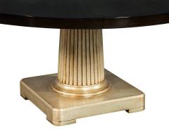 Carrocel Custom Sunburst Round Walnut Dining Table - 1997600