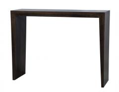 Carrocel Custom Walnut Console Table and Stool Set - 1994658
