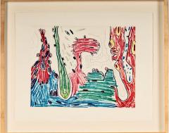 Carroll Dunham Carroll Dunham Colored Etching III Signed and Numbered - 3972716