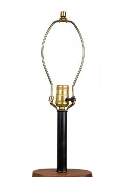 Carstens Keramik Carstens Mid Century West German Ceramic Lava Glazed Brown Table Lamp - 4162923