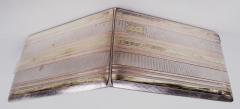 Cartier American Art Deco Sterling Silver 14k Gold Cigarette Case - 4371670