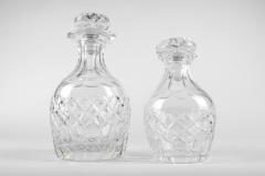 Cartier Cut Crystal Barware Pair of Decanter - 555206