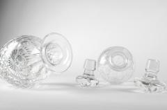 Cartier Cut Crystal Barware Pair of Decanter - 555208