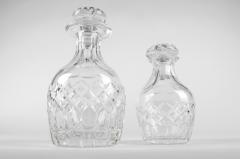 Cartier Cut Crystal Barware Pair of Decanter - 555210