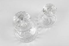 Cartier Cut Crystal Barware Pair of Decanter - 555211