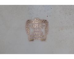 Cartier Silver Mounted Chinese Porcelain Snuff Bottles in Original Box - 4092640