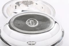 Cartier Sterling Silver Tableware Covered Dish - 1965008