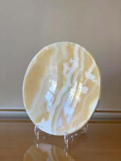 Carved Alabaster Plate - 1452825