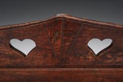 Carved Bench With Storing Space 19th Century - 2664704