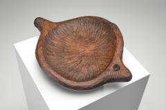 Carved Brutalist Fruit Bowl Europe ca 1960s - 4556279