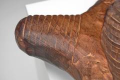 Carved Brutalist Fruit Bowl Europe ca 1960s - 4556284