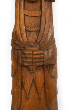 Carved Burmese Wall Figures - 4407652