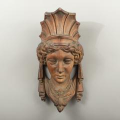 Carved Bust of Lady Columbia - 4212753