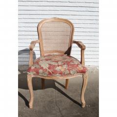 Carved French Style King Cane Back Chair - 3511869