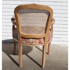 Carved French Style King Cane Back Chair - 3511876