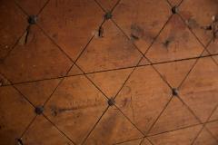 Carved Geometric Vernacular Pine Door Hautes Alpes France 19th Century - 4758694