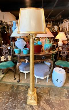 Carved Giltwood Floor Lamp Paul Ferrante - 3211602
