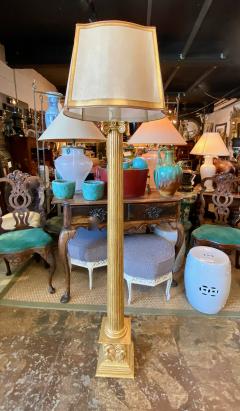 Carved Giltwood Floor Lamp Paul Ferrante - 3211603