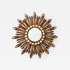 Carved Giltwood Sunburst Mirror - 2828343