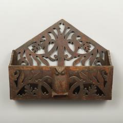 Carved Hanging Wall Pocket - 4212612