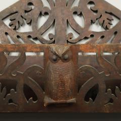 Carved Hanging Wall Pocket - 4212614