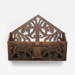 Carved Hanging Wall Pocket - 4214231