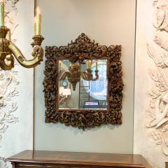 Carved Limewood Mirror Frame In The Manner Of Grindling Gibbons English ca1880  - 2180420