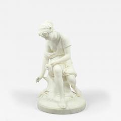 Carved Marble Figure of Classical Young Lady - 4412844