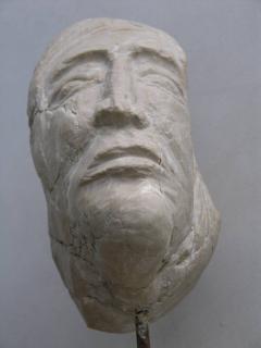 Carved Marble Head - 451619