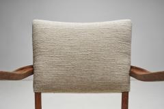 Carved Oak Accent Chair Europe 1930s - 2891370