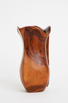 Carved Olive Wood Jug - 2020345